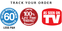 60-Day Money Back Guarantee | As Seen on TV